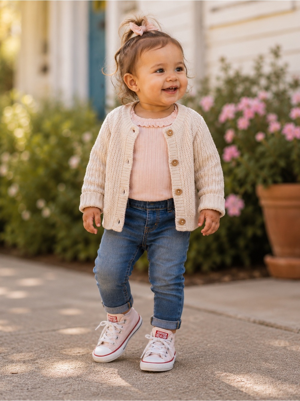 Converse Chuck Taylor All Star Ox Toddler Low Top Sneakers 8 Soft Pink Canvas - Picture 16 of 16